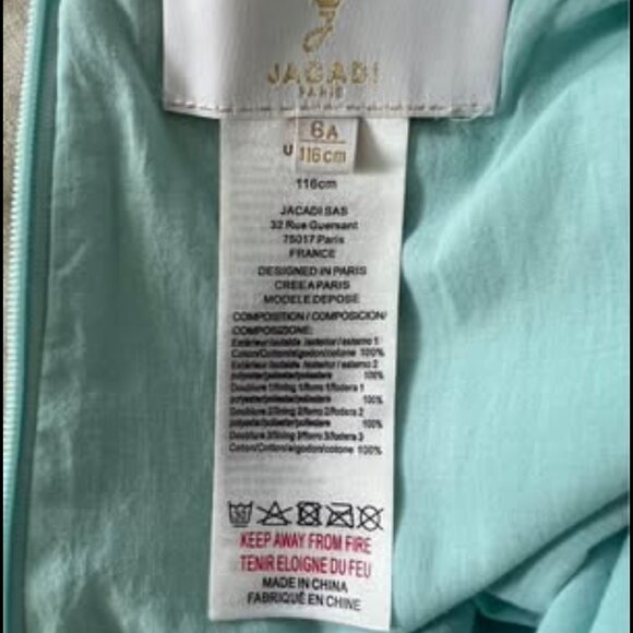 Jacadi girls formal dress - Picture 4 of 6